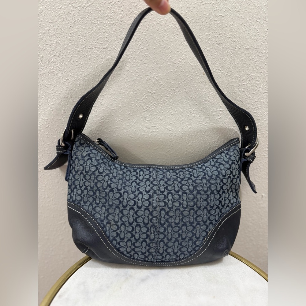 Vintage Coach Soho Mini Hobo Shoulder Bag 6351